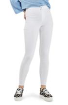 Women's Topshop Joni Skinny Jeans X 30 - White