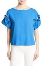 Women's Tracy Reese Tie Sleeve Top