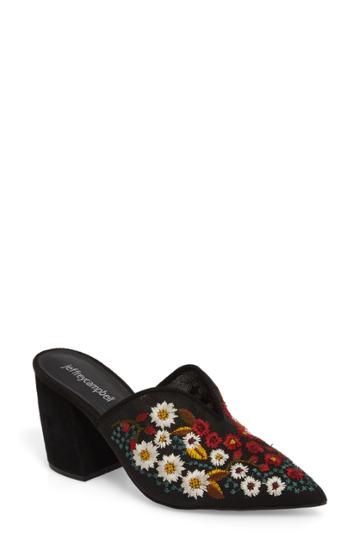 Women's Jeffrey Campbell Complete-e Mule .5 M - Black