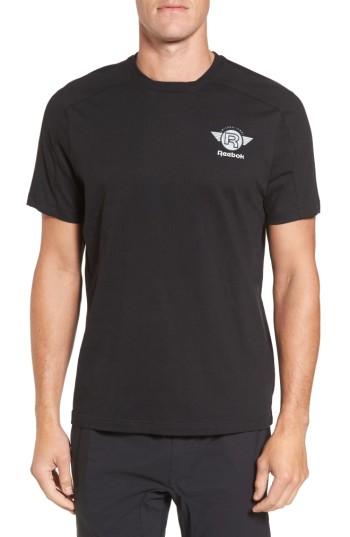 Men's Reebok Classics Graphic T-shirt, Size - Black