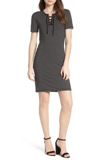 Women's Cupcakes And Cashmere Destiny Sheath Dress, Size - Black