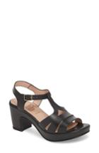 Women's Wonders Block Heel Platform Sandal Us / 35eu - Black