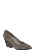 Women's Eileen Fisher 'hawk' Block Heel Pump M - Grey