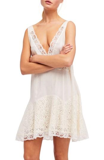 Women's Free People Any Party Slipdress - Ivory