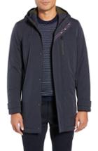Men's Ted Baker London Rockfrt Slim Fit Hooded Parka (s) - Blue
