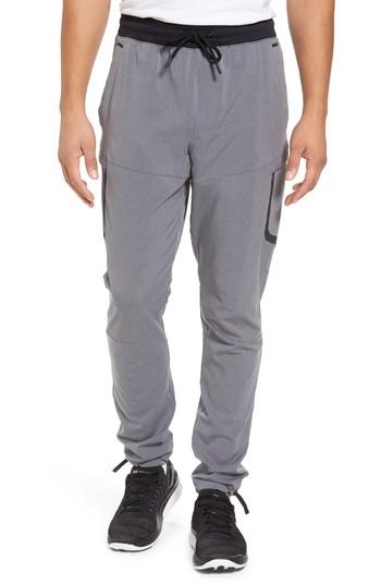 Men's Under Armour Sportstyle Elite Cargo Track Pants - Grey