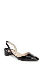 Women's Manolo Blahnik Aspro Block Heel Pump Us / 34eu - Black