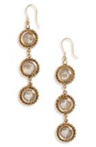 Women's Virgins Saints & Angels San Benito Cross Drop Earrings