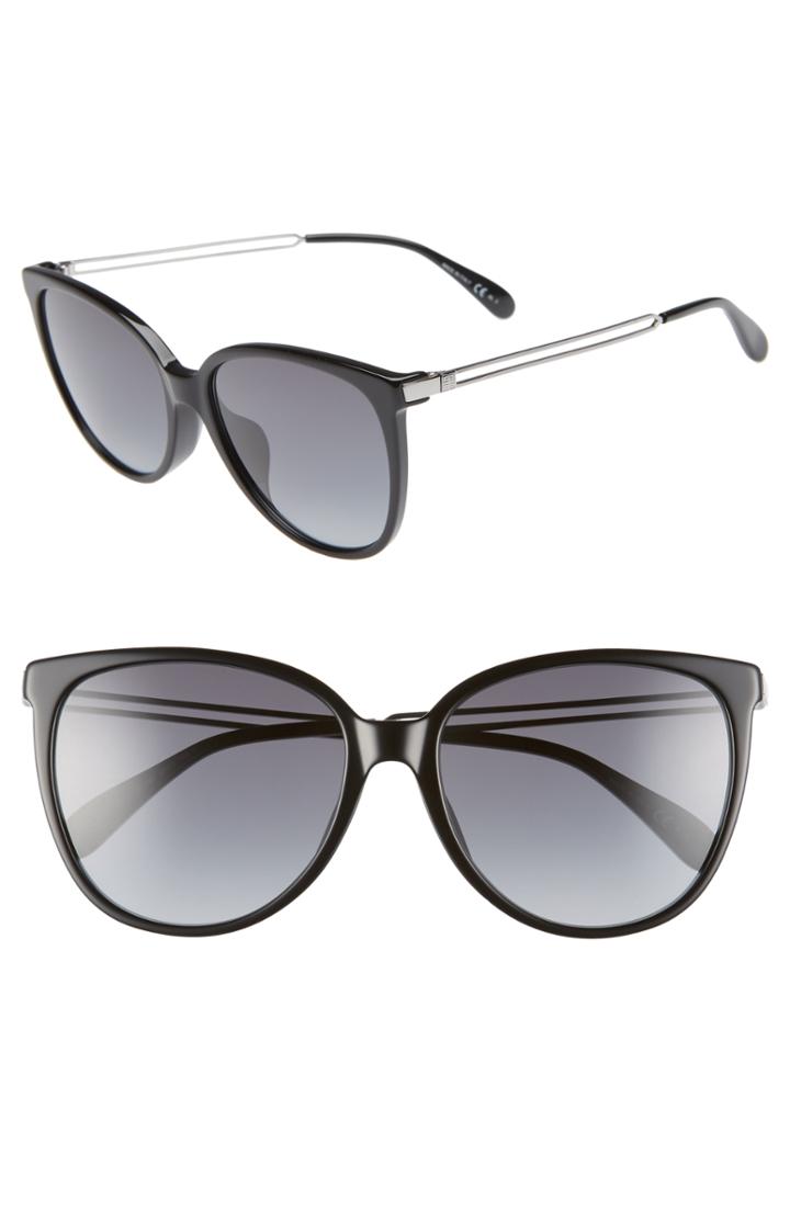 Women's Givenchy 57mm Sunglasses - Black Havana