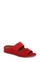 Women's Aquatalia Abbey Slide Sandal M - Red