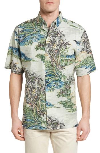 Men's Reyn Spooner Classic Fit Diamond Head Sport Shirt