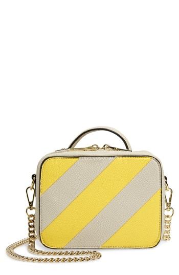 Jules Kae Sienna Faux Leather Crossbody Bag - White