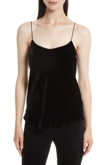 Women's Vince Velvet Camisole - Black