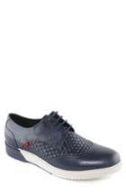 Men's Marc Joseph New York Bridge Street Woven Sneaker M - Blue