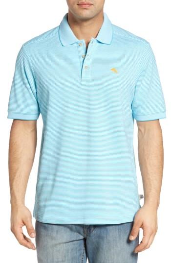 Men's Tommy Bahama Emfielder Stripe Pima Cotton Blend Polo