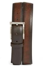 Men's Magnanni 'wellingstamp' Belt - Brown