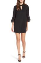 Women's Everly Lace Trim Bell Sleeve Dress