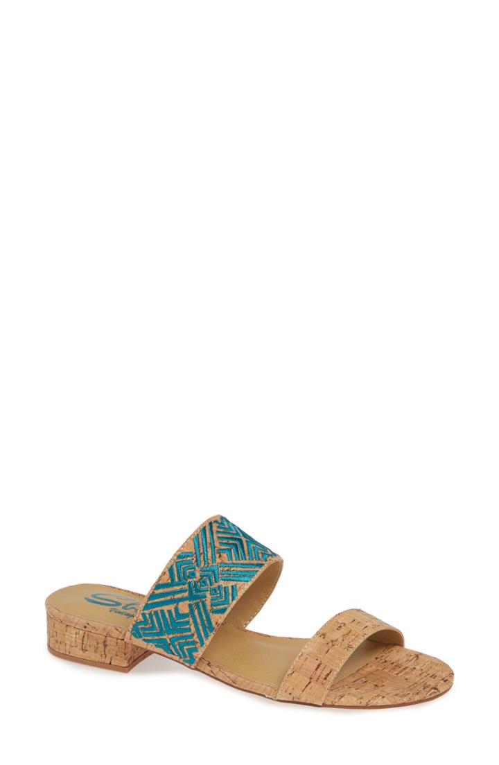 Women's Sbicca Valora Slide Sandal B - Brown