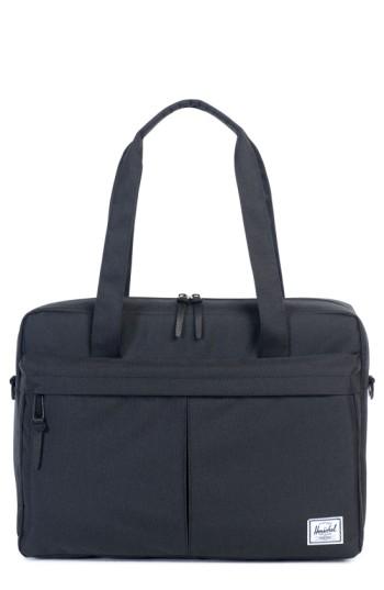 Men's Herschel Supply Co. 'gibson' Messenger Bag - Black
