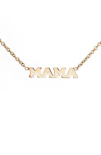 Women's Zoe Chicco Itty Bitty Mama Pendant Necklace