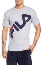 Men's Fila Micah Logo T-shirt - Grey