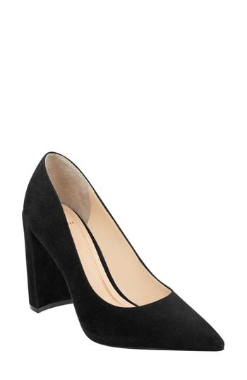 Women's Marc Fisher D Elia Pump, Size 5 M - Black