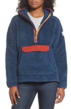 Women's The North Face Campshire High Pile Fleece Pullover Hoodie - Blue