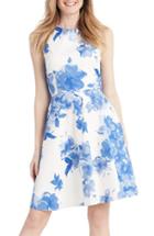 Women's Donna Morgan Floral Fit & Flare Dress