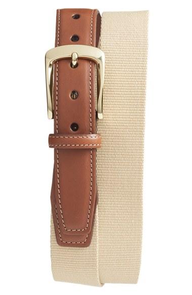 Men's Torino Belts European Surcingle Belt - Camel
