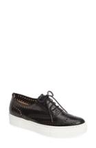 Women's Shellys London Kimmie Perforated Platform Sneaker Eu - Black