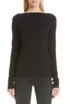 Women's Givenchy Back Lace Inset Sweater - Black
