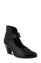 Women's Spring Step Chapeco Patchwork Ankle Strap Pump .5-7us / 37eu - Black