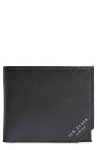 Men's Ted Baker London Stitchup Bifold Wallet - Black