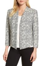 Women's Emerson Rose Open Front Jacquard Jacket - Ivory