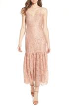 Women's Nbd Brielle Lace Midi Dress - Pink