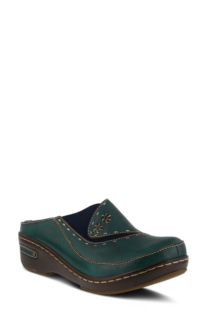 Women's L'artiste Chino Clog .5-7us / 37eu - Blue