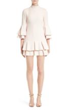 Women's Brandon Maxwell Ruffle Hem Minidress