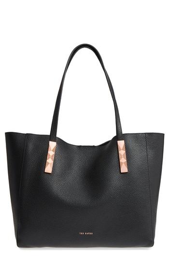 Ted Baker London Pionila Leather Tote - Black