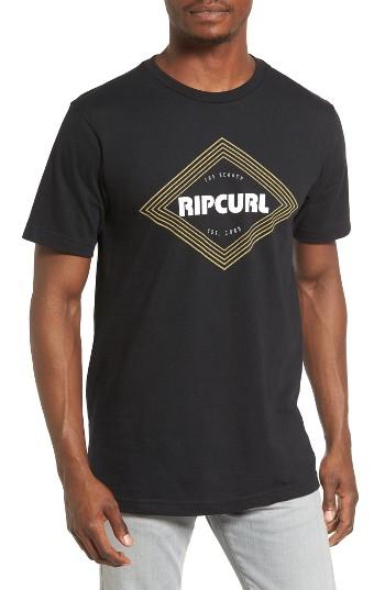Men's Rip Curl Coney Classic Graphic T-shirt - Black