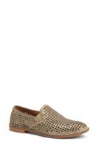 Women's Trask 'ali' Perforated Loafer .5 M - Beige