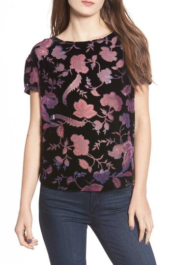 Women's Rebecca Minkoff Alana Top, Size - Black