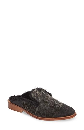 Women's Free People Butterfly Faux Fur Lined Mule