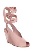 Women's Jeffrey Campbell Verlina Wedge Sandal .5 M - Pink