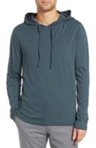 Men's Vince Regular Fit Double Layer Hoodie, Size - Green