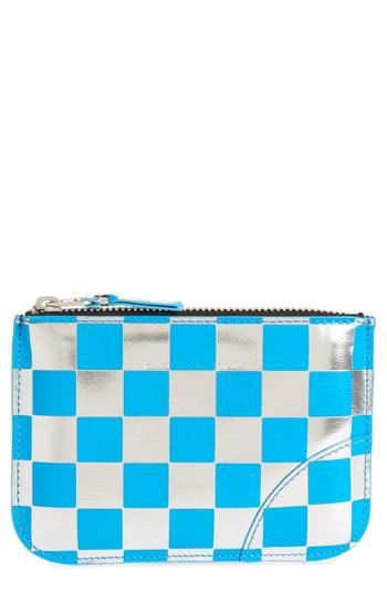 Men's Comme Des Garcons Optical Group Wallet - Blue