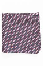 Men's Lazyjack Press On Cloud Wine Silk Pocket Square, Size - Blue