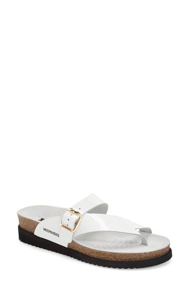 Women's Mephisto 'helen' Sandal M - White