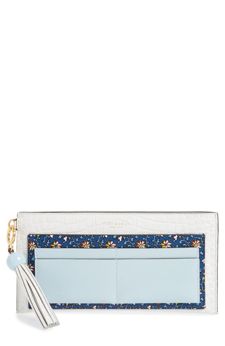 Women's Tory Burch Colorblock Leather Wallet -