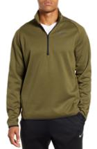 Men's Nike Quarter Zip Pullover R - Green