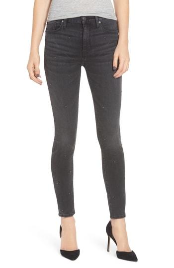 Women's Hudson Jeans Barbara High Waist Skinny Jeans - Grey
